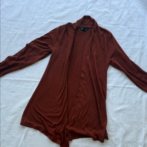Mix by 41 Hawthorn Rust Open Front Cardigan - Picture 1 of 4